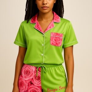 Bougie Soror Women’s pajamas - top & shorts
